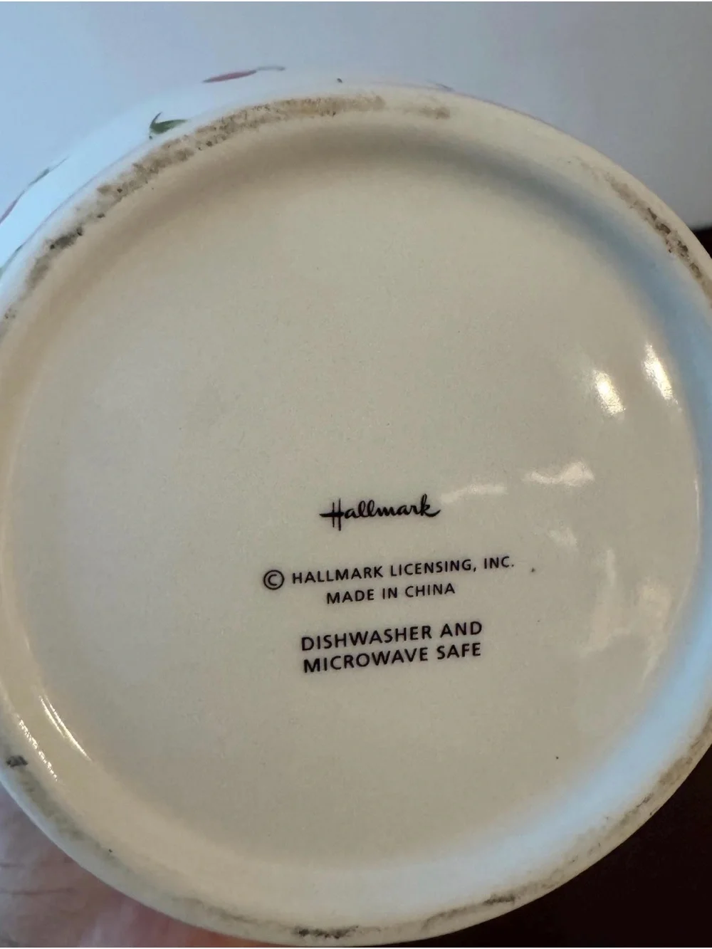 Hallmark Red & White Porcelain Teapot -Cherries and Polka Dots 6 Cup